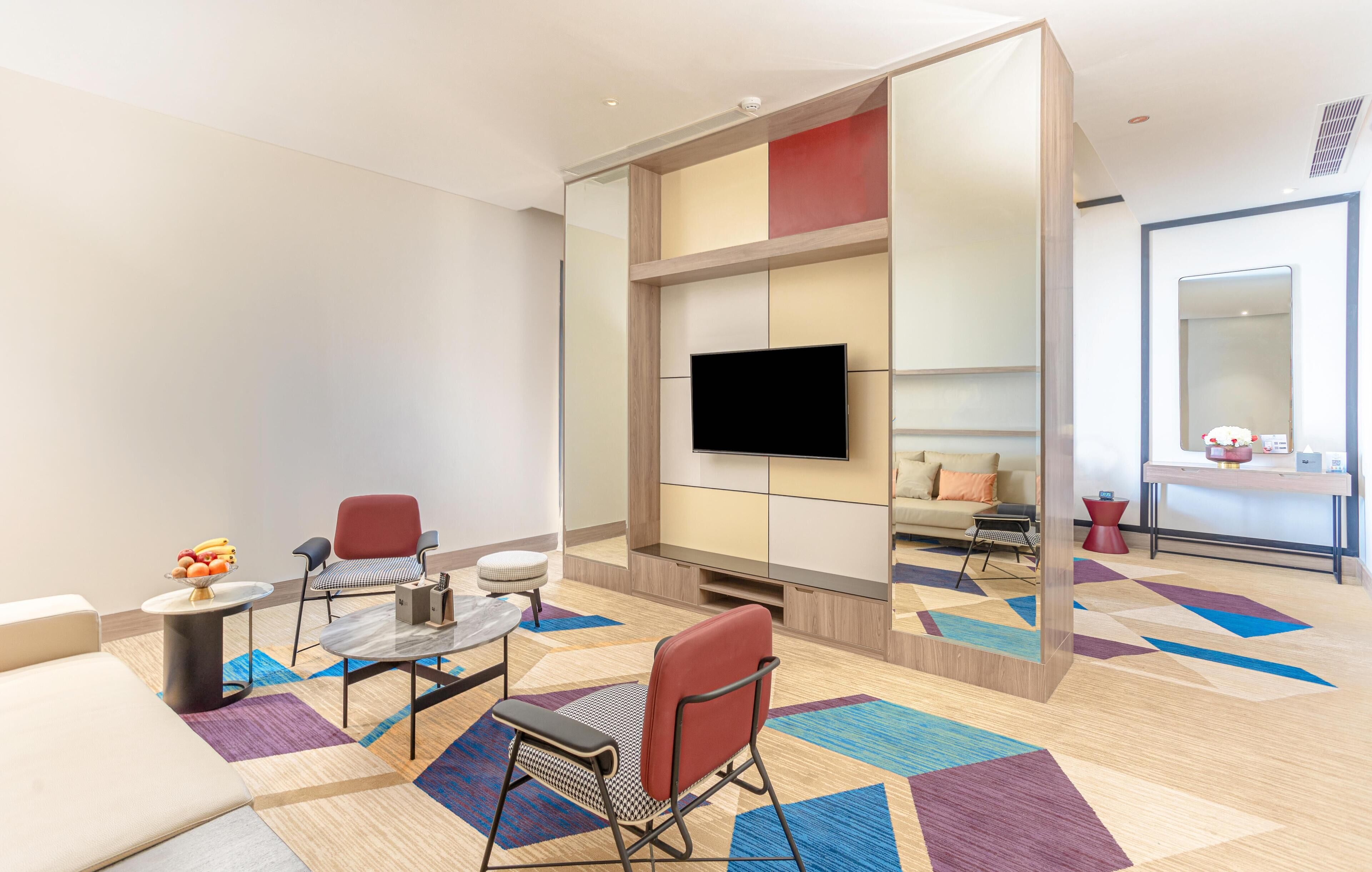 Lakens van Egyptisch katoen, luxe beddengoed, een kluis op de kamer