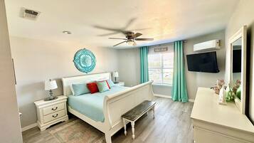 4 bedrooms, iron/ironing board, free WiFi, bed sheets