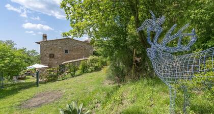 Casa Bosco D'arte In Greve In Chianti With Wifi, Ac