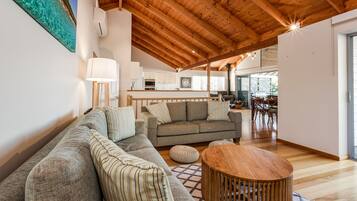 TV connectée, cheminée