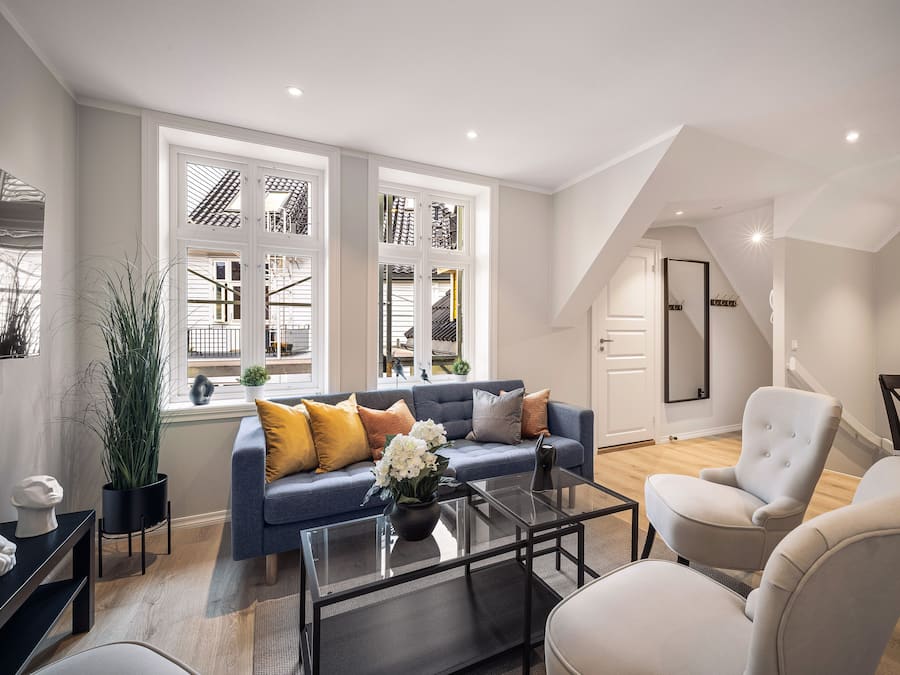 Apartment, 3 Bedrooms, Loft | Living area | Flat-screen TV