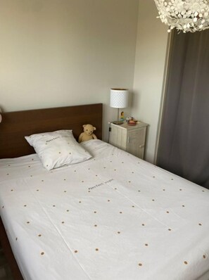 3 chambres, fer et planche à repasser, Wi-Fi, draps fournis