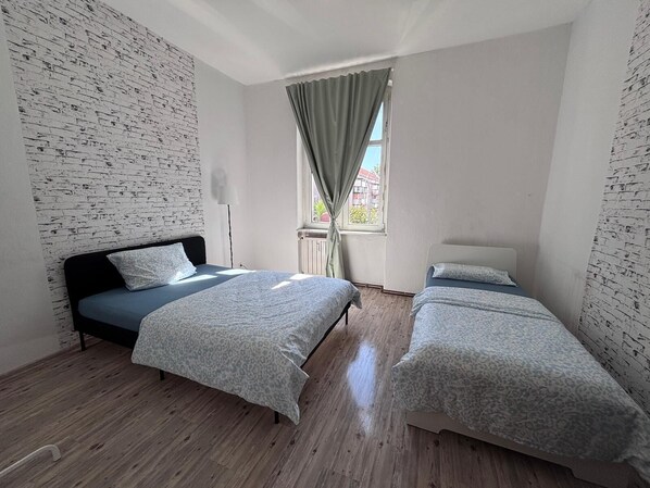 2 bedrooms, WiFi, bed sheets