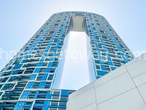 Fassade der Unterkunft