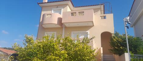 Fassade der Unterkunft