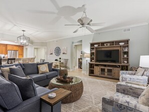 TV - 8131 Wendover Dunes ~ Large Screened Porch | Short Walk to Beach (Hilton Head Island)