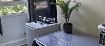 Central London Zone 1 Battersea Zone 2. walking distance into Zone 1.