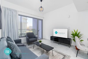 Living area - Executive 1 BR in Oasis - 2 (Abu Dhabi)