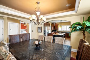 Dining - Believe is a 5BR Fort Morgan Beach House for 12 with an  EV charger (Gulf Shores)