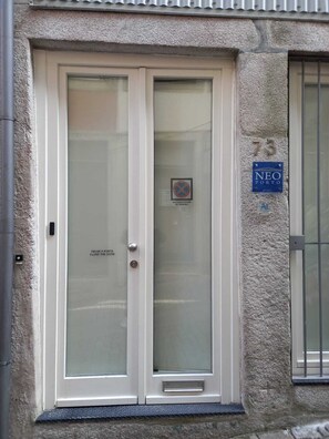 Detalhe da fachada