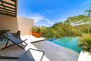 Pool - Modern Villa Overlooking Lush National Park (Huatulco)