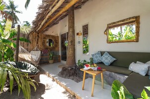 Deluxe szoba kétszemélyes ággyal | Terasz/udvar