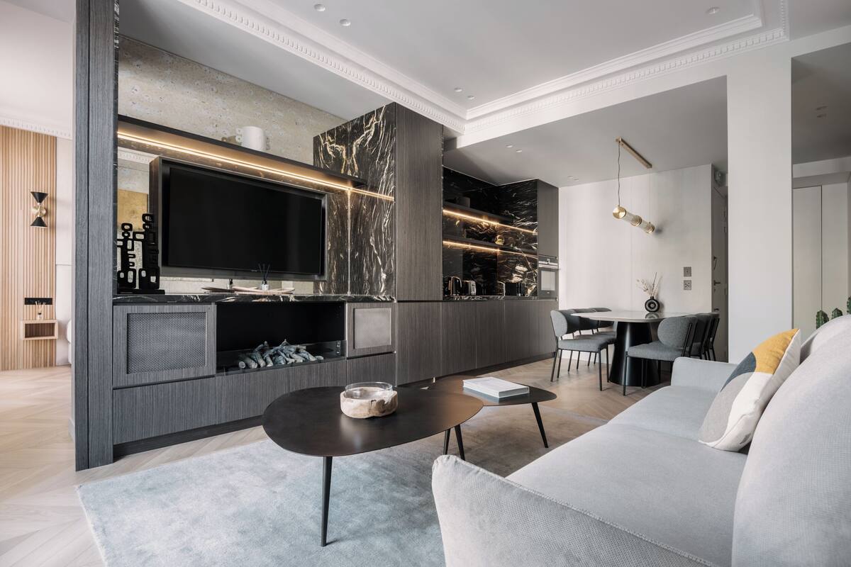 Réaumur III | Oppholdsområde | Smart-TV, Netflix, bøker og strømmetjenester