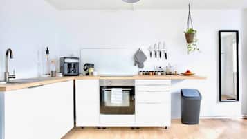 Kühlschrank, Ofen, Herdplatte, Geschirrspüler