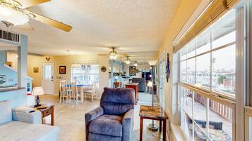 TV, table tennis, streaming services