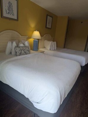 Free WiFi, bed sheets