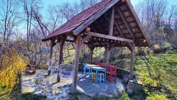 Opções para refeição ao ar livre