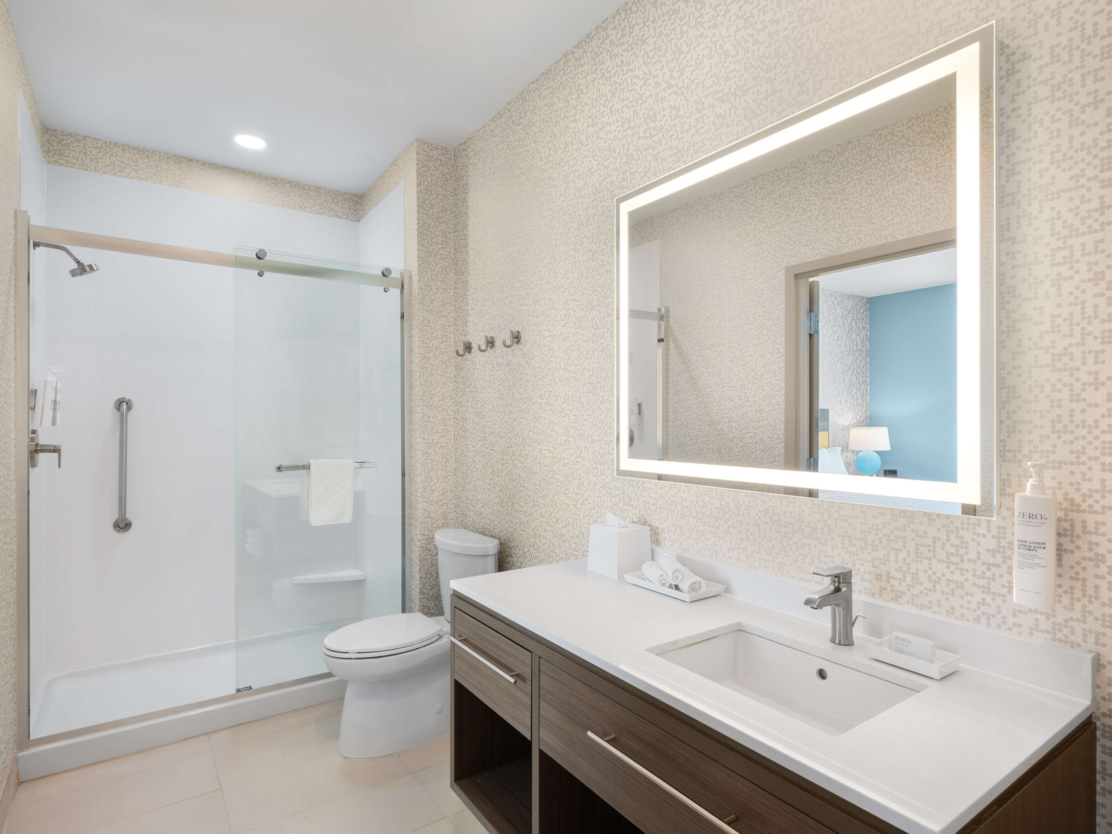 Douche de la salle de bain