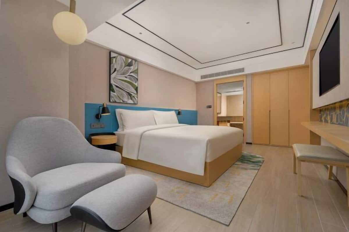 1 Schlafzimmer, Daunenbettdecken, Zimmersafe, Schreibtisch