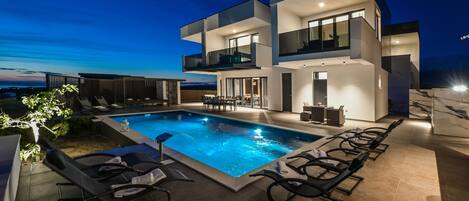 Façade de l’hébergement