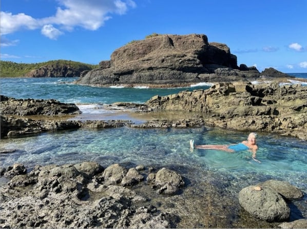 Sillas reclinables de playa, toallas de playa