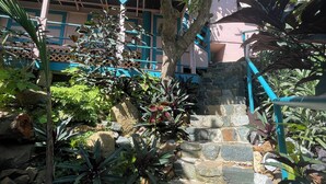 Property grounds - Crystal Green Studio ~ Cool, quiet, safe, 7 minutes to beach or town (St Thomas)