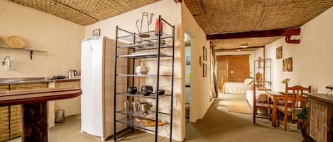 Classic Loft | Private kitchen | Full-size fridge, oven, espresso maker, electric kettle