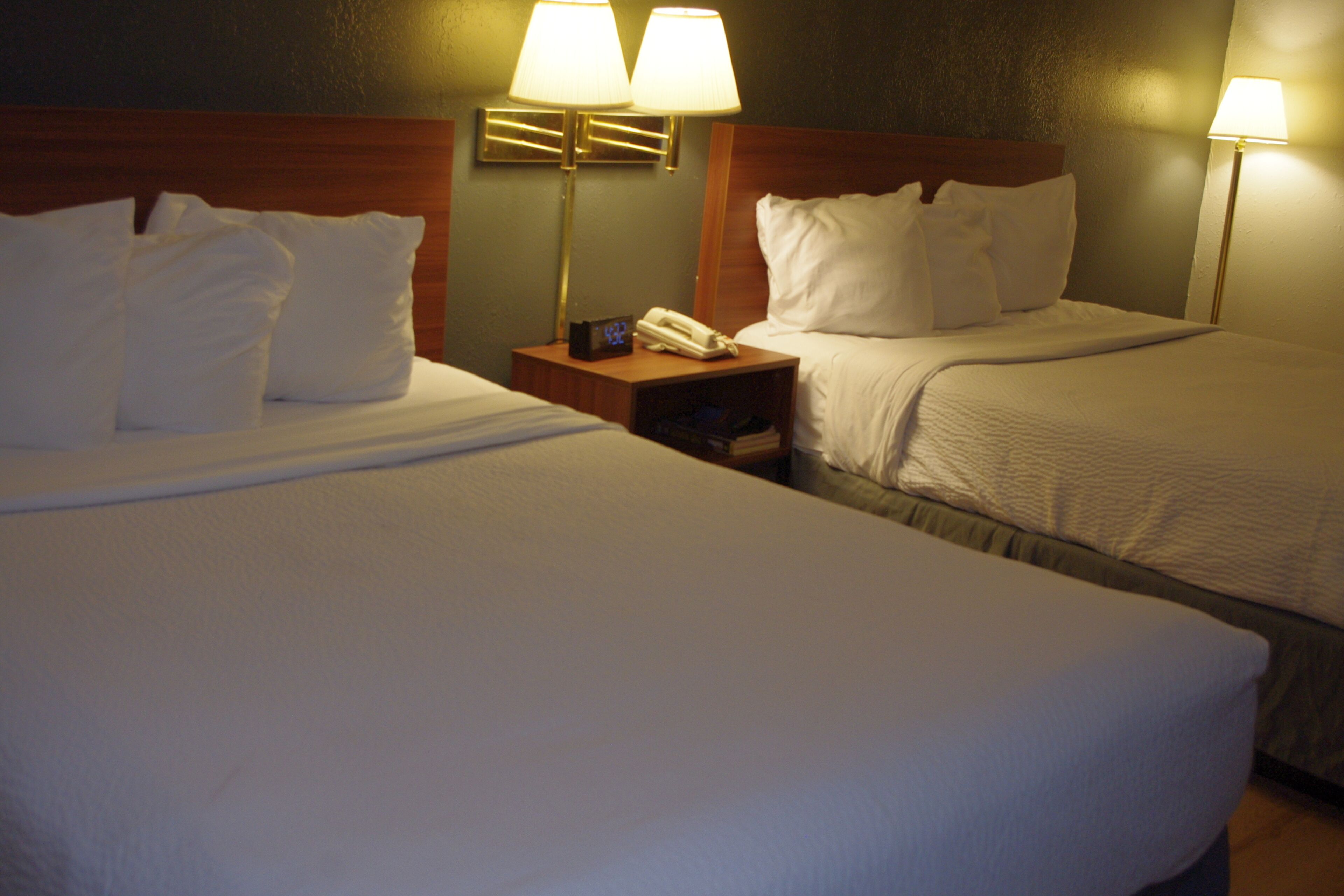 Standard Room, 2 Queen Beds, Non Smoking | Premium bedding, iron/ironing board, free WiFi, bed sheets