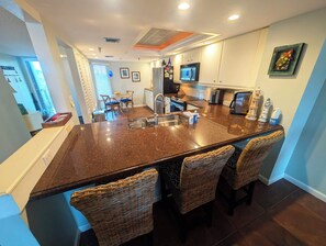 Fridge, microwave, oven, stovetop - This condo is located in one of Islamorada's most prestigious condo complexes. (Islamorada)