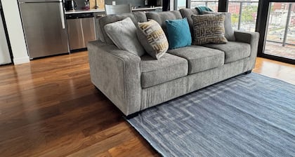Downtown luxury 1 bedroom wifi and laundry across arenas