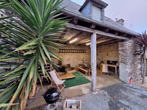 Terrace/patio - Maison AU Calme (Ploëzal)