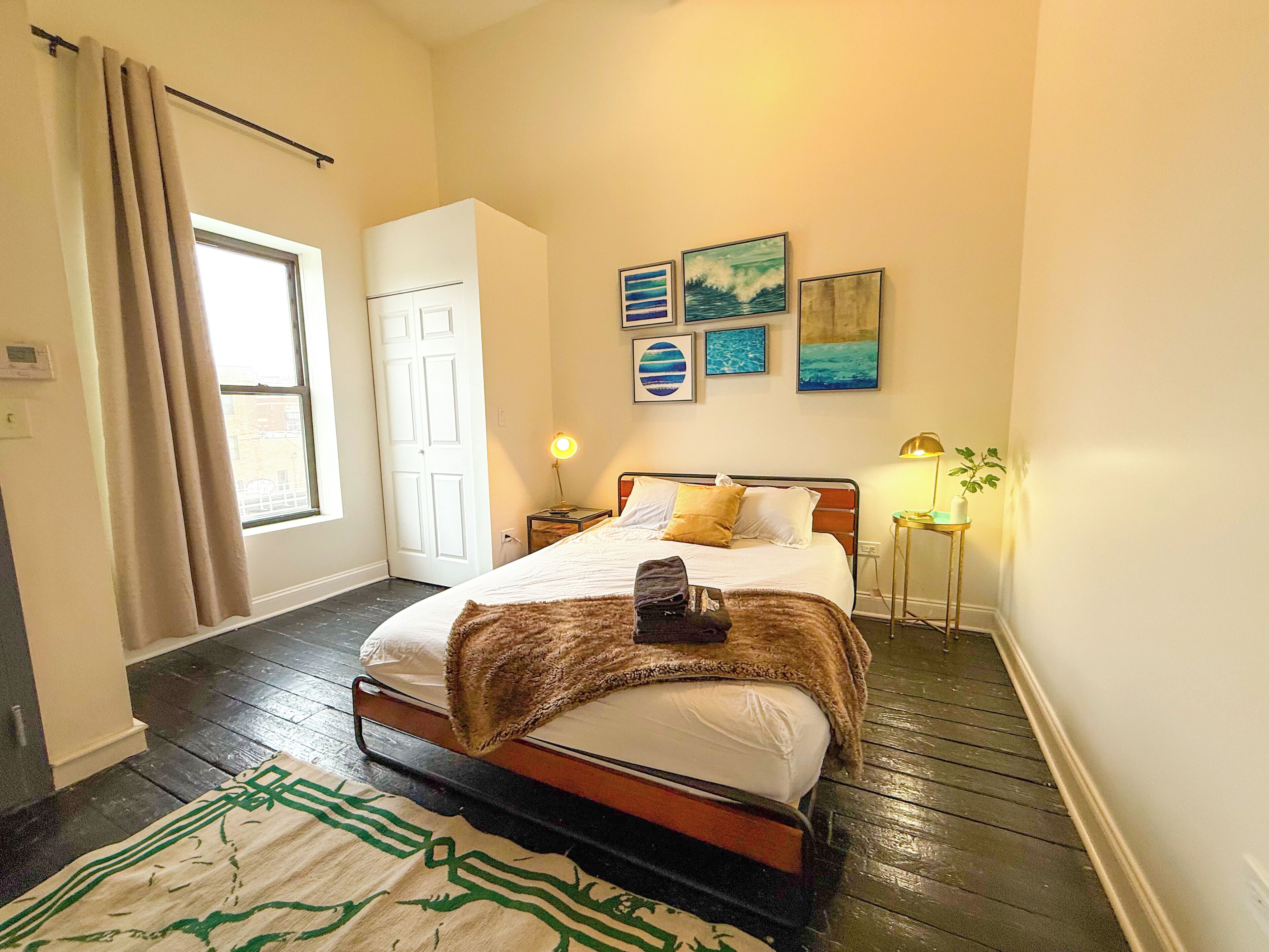 5 bedrooms, iron/ironing board, travel crib, free WiFi