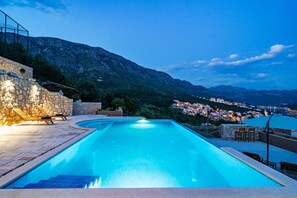 Pool - Apartments Villa Arcadia - One bedroom apartment with Terrace and Sea View (Dubrovnik)