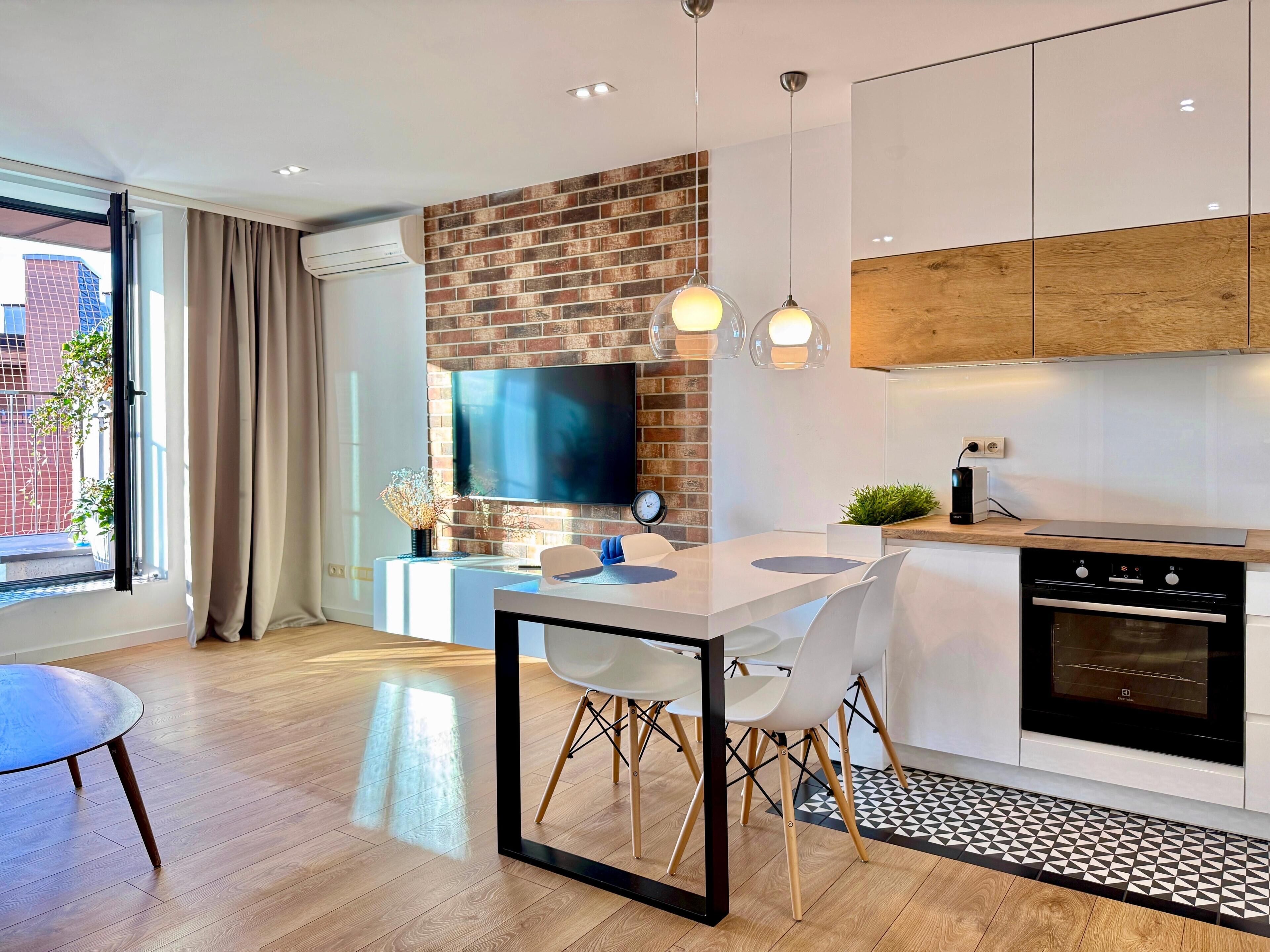 Deluxe-Apartment | 1 Schlafzimmer, Allergikerbettwaren, Schreibtisch