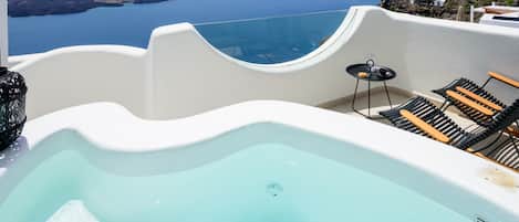 Baignoire à remous extérieure