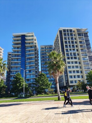 Façade de l’hébergement