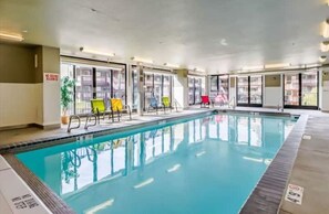 Indoor pool, a heated pool - Deluxe View 2 Bedroom Chelan View Condo w/Extra Parking (Chelan)