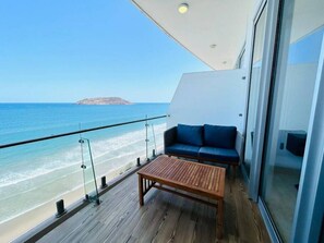 Elite Apartment, Multiple Beds, Ocean View | Terrace/patio