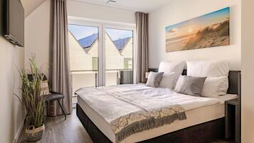 3 Schlafzimmer, Reisekinderbett, kostenloses WLAN, Bettwäsche