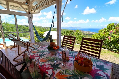 Villa Frangipanier, vue de rêve et piscine privée