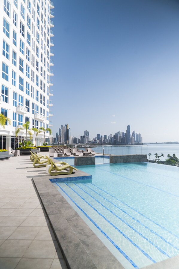 Pool - OCEAN VIEW - STUDIO APARTMENT (Panamá)