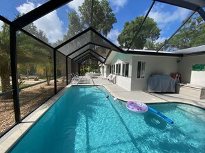 Außenpool, beheizter Pool