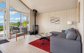 Fernseher, Kamin