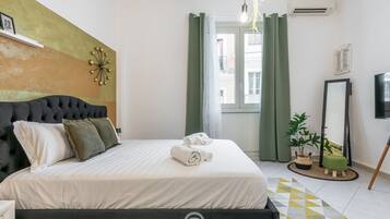 1 Schlafzimmer, Schreibtisch, Bügeleisen/Bügelbrett, WLAN