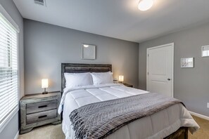 3 dormitorios, escritorio, tabla de planchar con plancha y wifi gratis