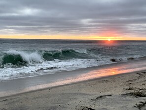 Sun loungers, beach towels