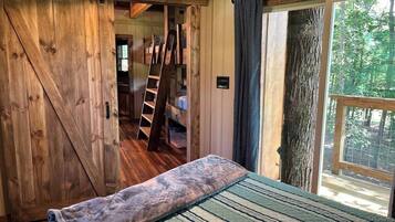 1 soveværelse, sengetøj