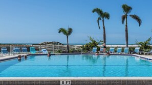 Pool - Second Floor 2 bedroom 2 bath at Sunset House North (Marco Island)