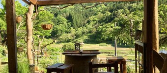 A house where you can enjoy nothing in a quiet r / Higashichikuma-gun Nagano