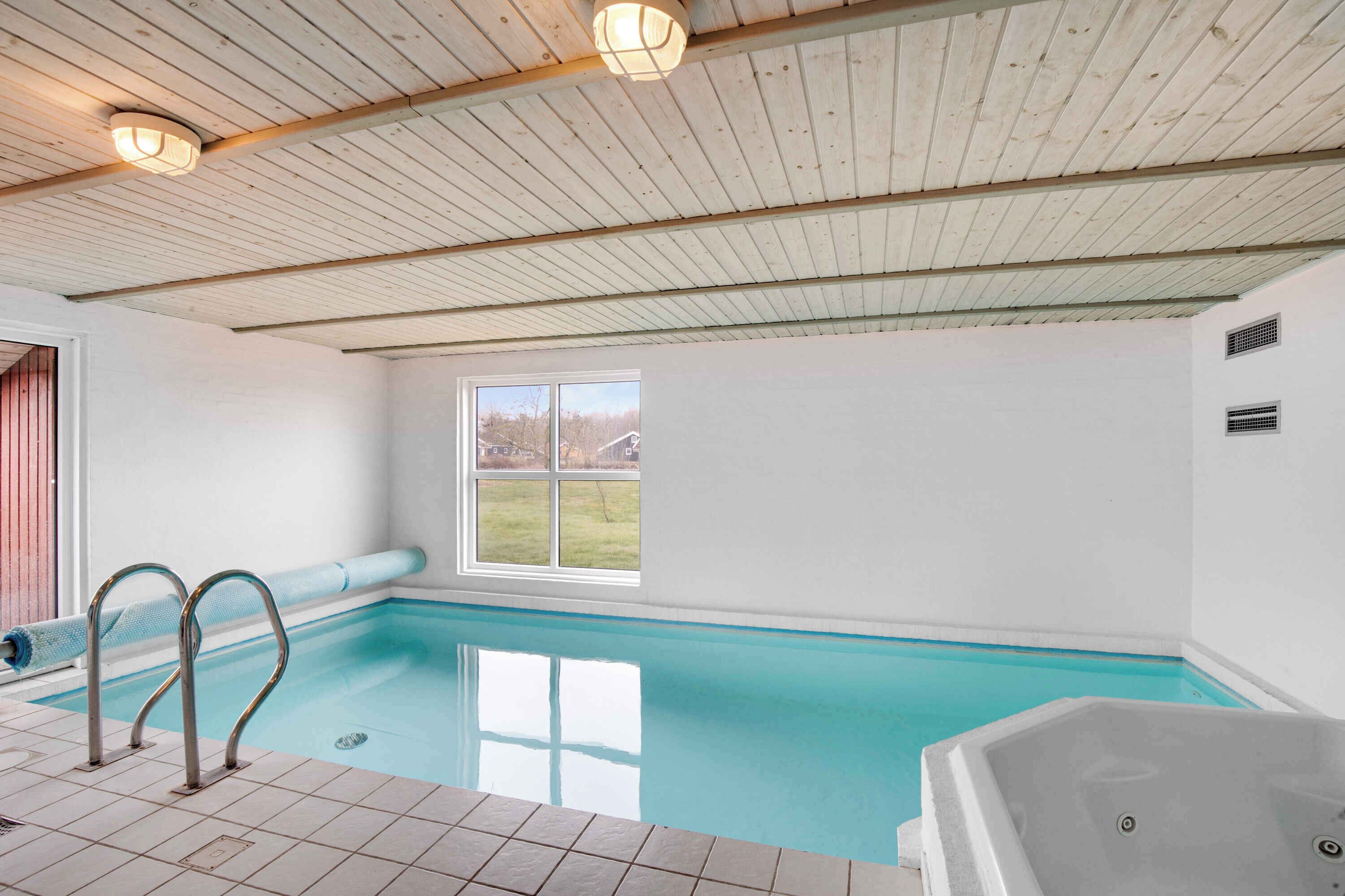 Indoor pool, a heated pool